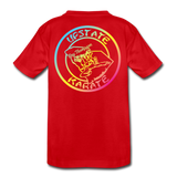 UK Color Fade Kids' Premium T-Shirt - red