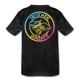 UK Color Fade Kids' Premium T-Shirt - charcoal gray