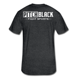 Pledge T-Shirt in White - heather black