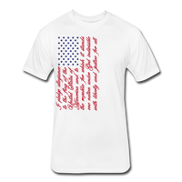R,W, & B Pledge T - white