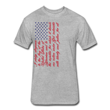 R,W, & B Pledge T - heather gray
