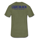 R,W, & B Pledge T - heather military green