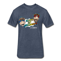 Wonderboy What’s Up Everybody?! T-Shirt by Next Level - heather navy