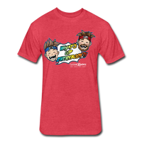 Wonderboy What’s Up Everybody?! T-Shirt by Next Level - heather red