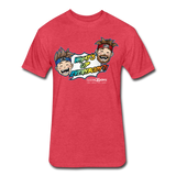 Wonderboy What’s Up Everybody?! T-Shirt by Next Level - heather red