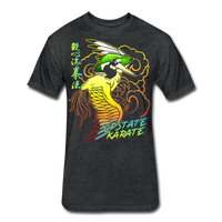 UK Colorful Crane | Next Level T - heather black