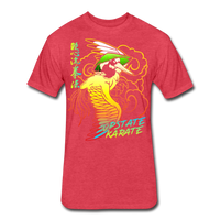 UK Colorful Crane | Next Level T - heather red