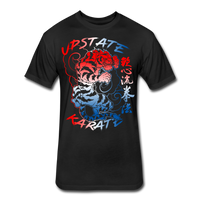 UK R/W/B Tiger T-Shirt by Next Level - black
