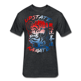 UK R/W/B Tiger T-Shirt by Next Level - heather black