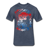 UK R/W/B Tiger T-Shirt by Next Level - heather navy
