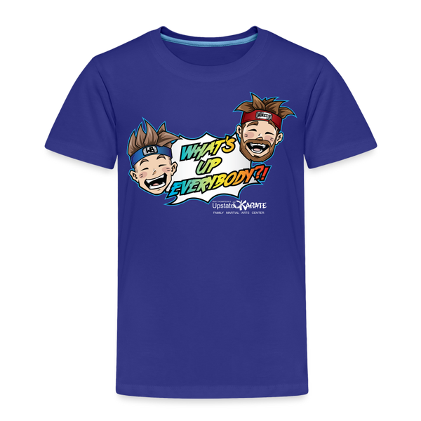 WUE?! Toddler Premium T-Shirt - royal blue
