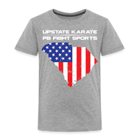 Flag SC Toddler Premium T-Shirt - heather gray