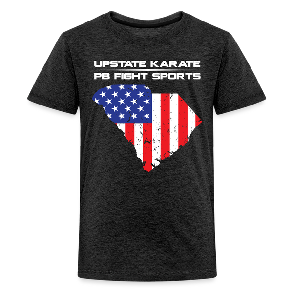 Flag SC Kids' Premium T-Shirt - charcoal grey