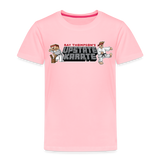 Karate Blox Toddler Premium T-Shirt - pink