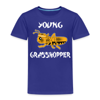 Young Grasshopper Toddler Premium T-Shirt - royal blue