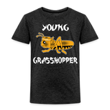Young Grasshopper Toddler Premium T-Shirt - charcoal grey