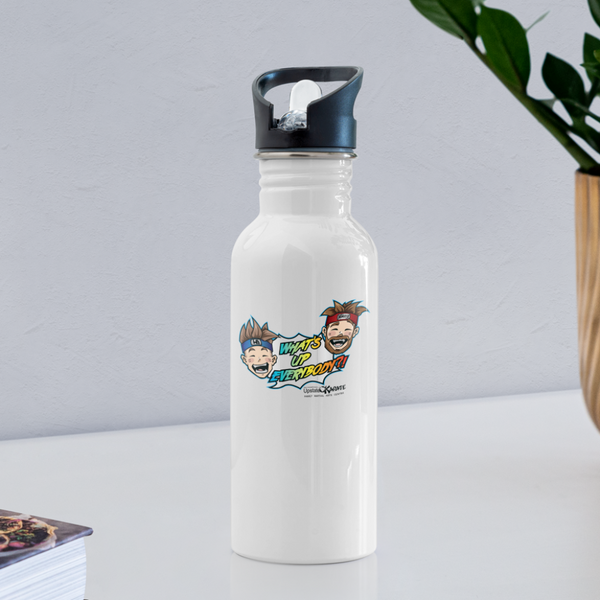 WUE?! Water Bottle - white