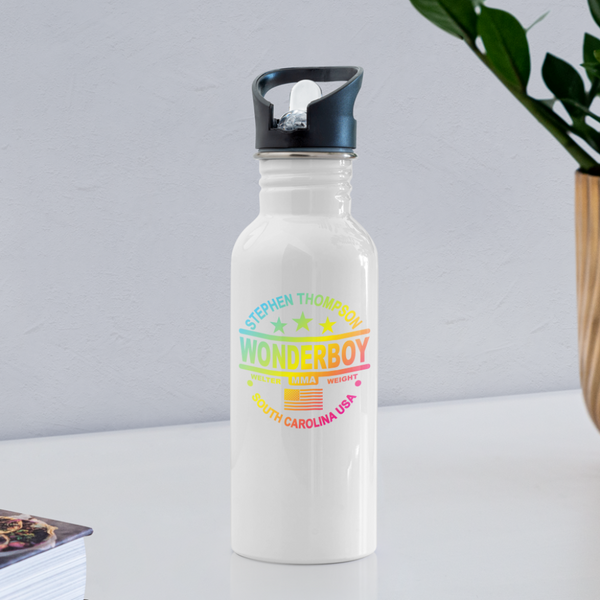 WB Color Fade Water Bottle - white