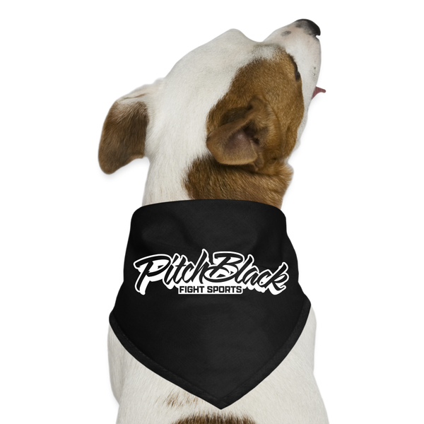 Pitch Black FS Dog Bandana - black