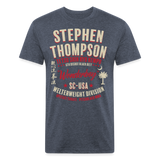 "Wonderboy" Fight T - heather navy