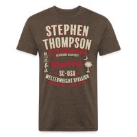 "Wonderboy" Fight T - heather espresso