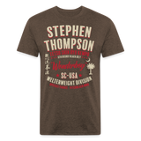 "Wonderboy" Fight T - heather espresso