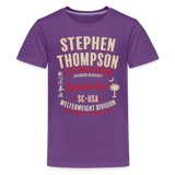 Official "Wonderboy" Fight T Kids' Premium T-Shirt - purple
