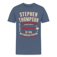 Official "Wonderboy" Fight T Kids' Premium T-Shirt - heather blue