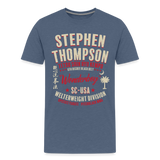 Official "Wonderboy" Fight T Kids' Premium T-Shirt - heather blue